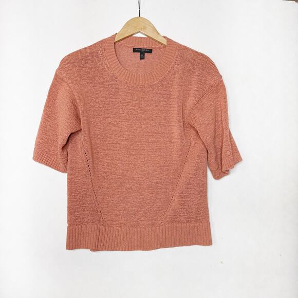 BANANA REPUBLIC Short Sleeve Sweater - Picture 1 of 3